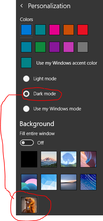 After resetting Mail app the writing pane is white, not black as before the reset.  How do... 2487213e-44c5-41ac-ab6e-bd368040311c?upload=true.png