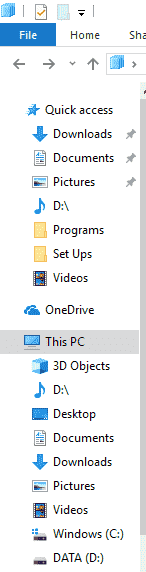 In quick access, my D:\ drive merged with music? 24d741f4-e4e2-4ec5-a0f3-ce72ef56137f?upload=true.png