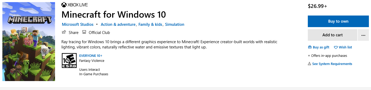 Minecraft Windows 10 Edition missing after purchasing in 2016 24e427b1-7e76-49b3-9c9e-9321946ea318?upload=true.png