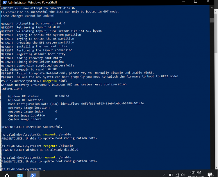 REAGENTC.EXE: Unable to update Boot Configuration Data. 252973d1572470851t-reagentc-failed-screenshot1.png