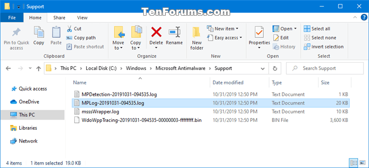 I'm on Windows10.  How do I find the results for Windows Offline Scan. 253071d1572534409t-windows-defender-offline-scan-results-windows_defender_offline_scan_log_file.png