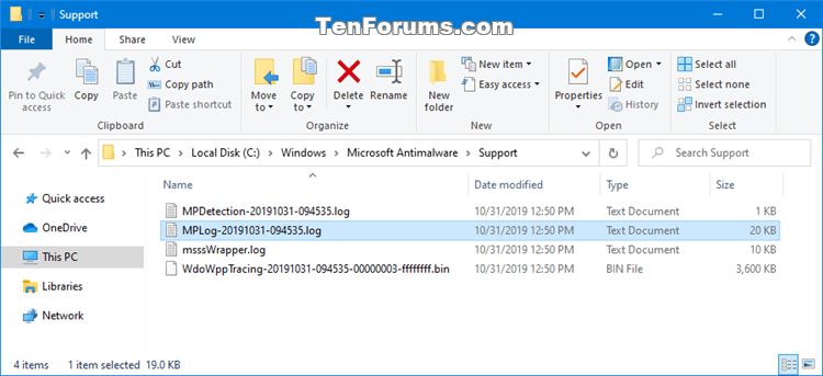 Where do you see the result of the scanning with Microsoft Defender for offline mode? 253071d1572534409t-windows-defender-offline-scan-results-windows_defender_offline_scan_log_file.png