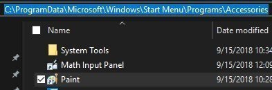 Start Menu can't access the system files after the 1809 Update 2542d316-f908-4f9a-a41b-c52e918bbfa4?upload=true.jpg