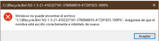 What is the Recycle Bin directory? 25439deb-7995-4b2c-8117-fe56adbe8034?upload=true.png