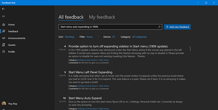Who made auto updates? I hate that person. 257526d1575310503t-i-hate-auto-expanding-sidebar-1909-a-image.png