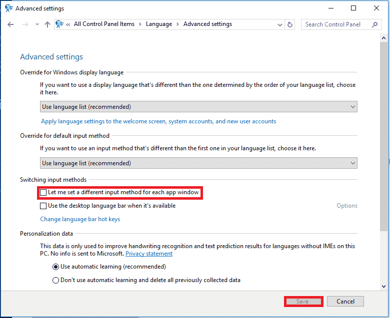 How do I disable Alt + Shift to change the keyboard layout? Language options are still... 259fe1c9-a8a8-476c-a9c8-ef7c03ccca54.png