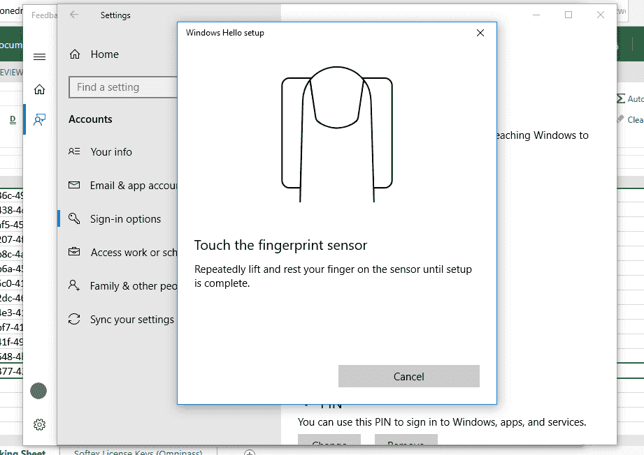 Can't detect Fingerprint on my Windows Hello. 25c839e9-d297-44e9-80fe-f0258fabf586?upload=true.png