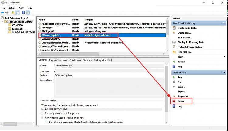 Look at my dumps and tell where it all went wrong. 260668d1577295648t-finally-dumping-ccleaner-looking-alternatives-task-scheduler.jpg