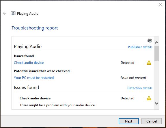 Updating windows 10 home edition has led to audio device not found issue which if somehow... 2622ce45-8b13-47c7-adec-d3279ee4f8f2?upload=true.jpg