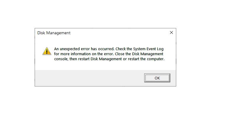 Disk management -> Change driver letter shows it cannot find file specified. 264e3cd9-fee6-479f-bd2d-6bf2a5a5e99f?upload=true.png