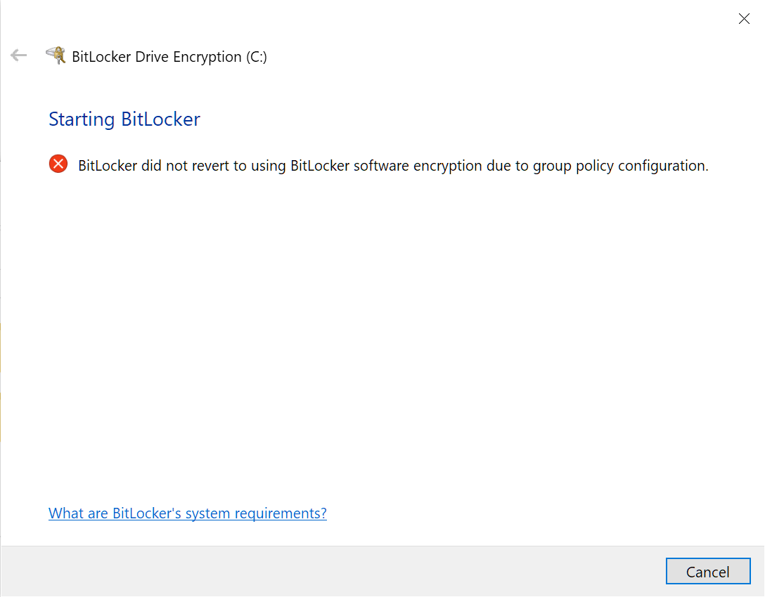Cannot get Hardware Encryption with BitLocker eDrive working Samsung 980 Pro 1TB 264e8a0a-682b-42b6-b05e-fbbd54a75d76?upload=true.png