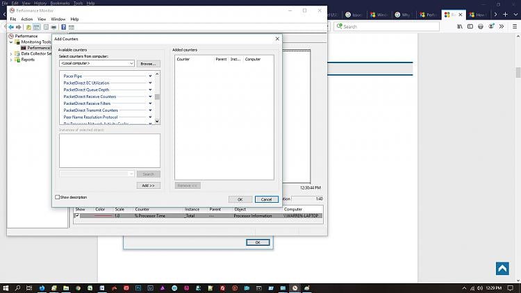 When I run "perfmon /rel" my computer tells me I have Agentinformer. I have tried... 265361d1580581847t-perfmon-errors-program-start-no-page-file-counter-add.jpg