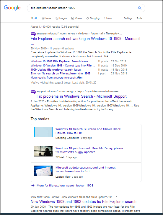 Windows Search stops responding, causing other applications to freeze/crash Windows 11, 24H2 266197d1581169708t-windows-explorer-search-1909-boken-freezes-crashes-not-responding-2.png
