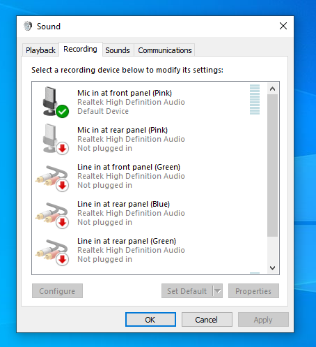 Why wont my microphone appear in recording devices in sound control panel? 266699d1581499753t-headphone-earphone-microphone-not-sound-control-panel-untitl1ed.png