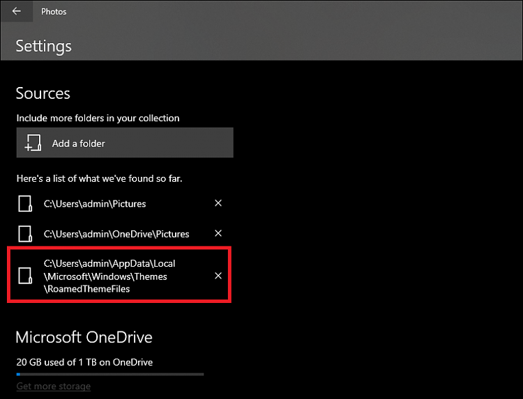 Drag photo from Microsoft Photo app closes and hides all apps, moves them to background... 268888d1583169686t-photos-app-not-reading-photos-photos-app-folder-add-1.png