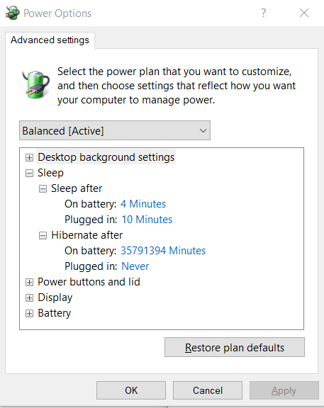 I put my laptop on sleep mode and when I am trying to unlock the laptop only my screen... 269223d1583351612t-asus-laptop-wont-wake-sleep-mode-options-2.png