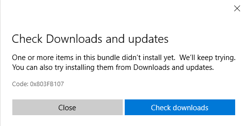 Unexpected error has occured (0x80070780) whenever I try to install wolfenstein from the... 26cdff91-5706-4135-b3eb-3c8340b7a8d5?upload=true.png