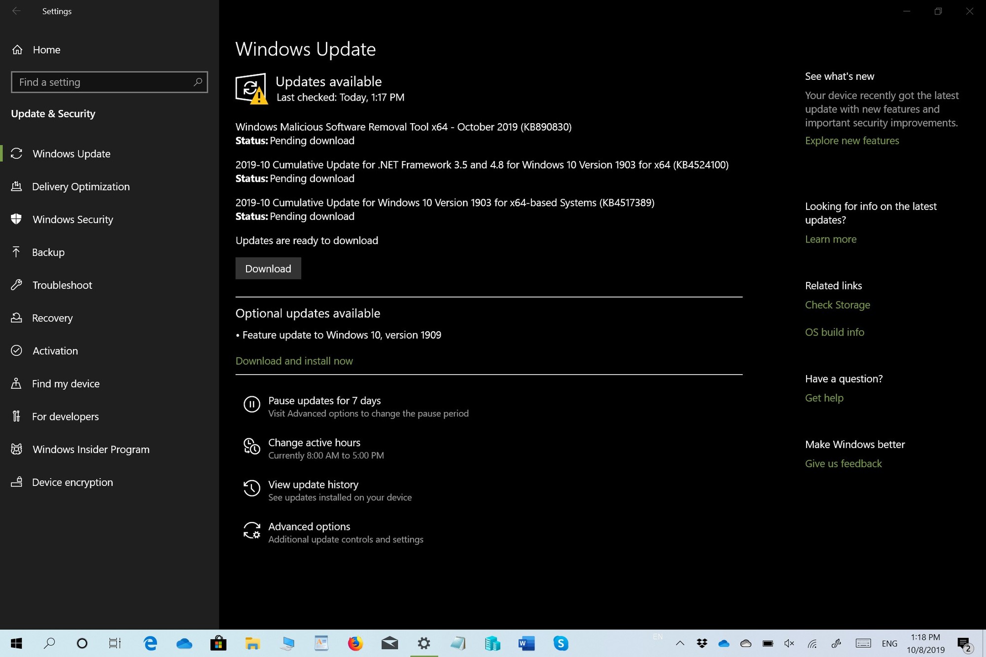 How to Install the Latest Windows 10 Feature Update Using Windows Update 26f90193-480d-47f5-8dda-a6584f047f30?upload=true.jpg