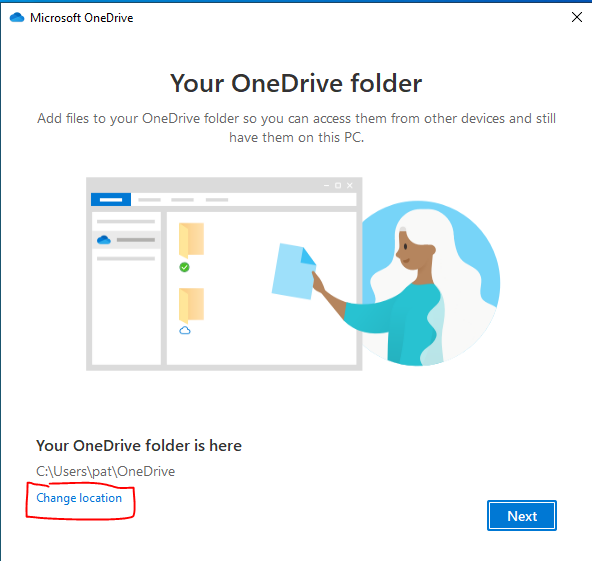 Is there a way to tell Microsoft Money WHERE I store my data file, e.g., OneDrive, so it... 270155d1584018459t-onedrive-another-over-complicated-product-microsoft-step1-loginandchange.png