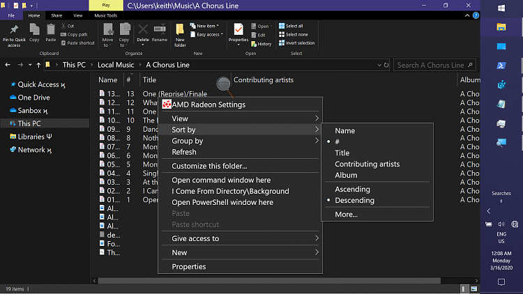Windows Explorer sort function not working - I click a column to sort by and the "wait"... 270597d1584338157t-cannot-permanantly-sort-items-windows-explorer-sort-.png