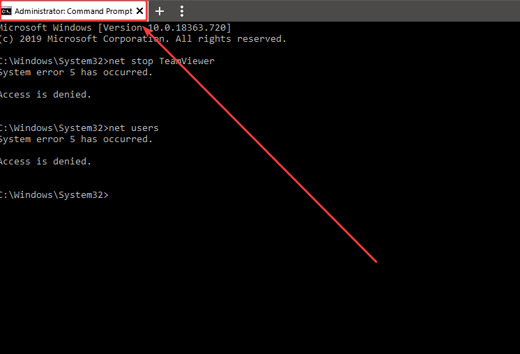 Absolutely no admin accounts on my windows 10 pc, + a system error 5 when i try to run a... 272735d1585786972t-system-error-5-has-occurred-even-admin-cmd-windows-10-a-alb5tuqr3g.png
