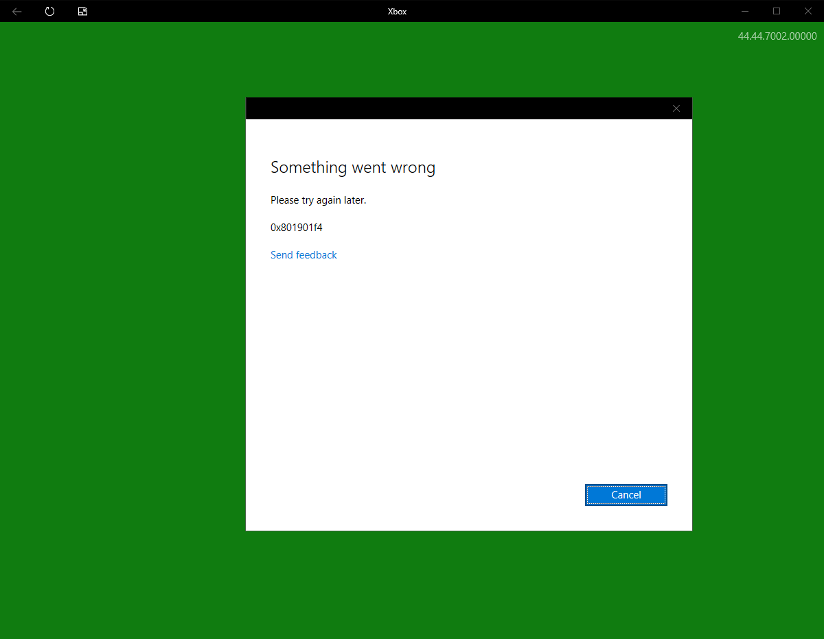 Can't login to XBOX, feedback hub, etc (0x801901f4 error) 27402423-323a-44b8-92d8-f7071aa4b986?upload=true.png