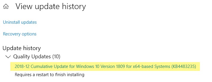 Why is Windows Update asking for a restart when the update is clearly installed? 2752c786-4b8c-4796-9dcb-c80ae00e1beb?upload=true.jpg