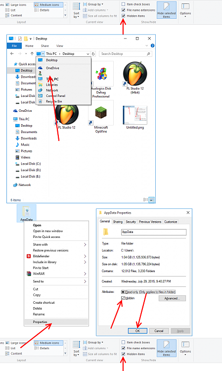 Just a bug? Pin icons next to folders in QuickAccess they're not actually pinned 27536d1485953489t-how-pin-appdata-quickaccess-untitled.png