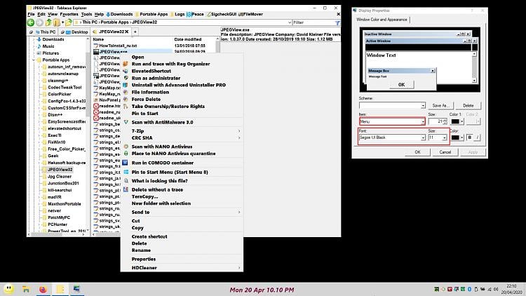 Unable to change win11 context menu with Registry change 275502d1587417653t-changing-color-context-menu-its-font-context-menu.jpg