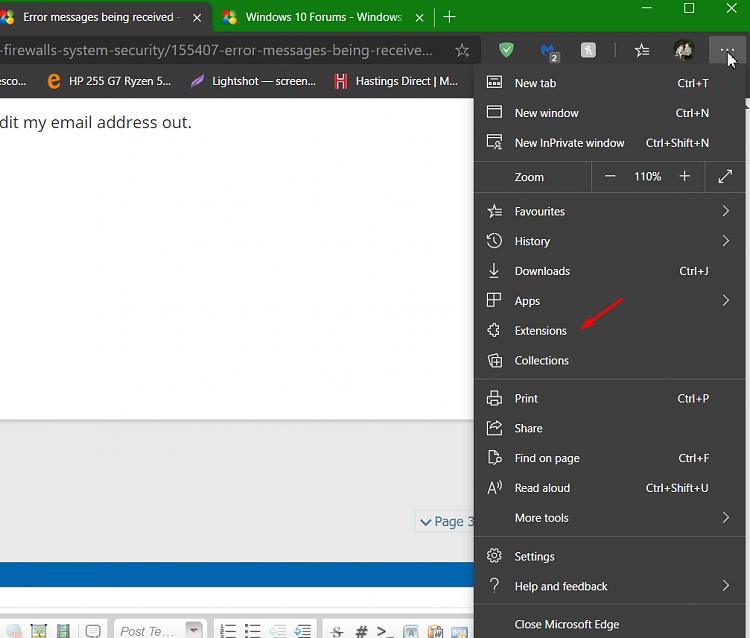 I received this message about 'Security at a Glance.' I have attached the photo 277317d1588511278t-error-messages-being-received-screenshot_12.png
