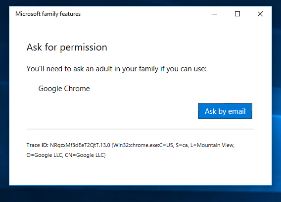 Child account cannot access Chrome after it is unblocked 2778b5b7-50af-4be2-8bd7-10271dff197c?upload=true.png