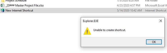 Unable to delete a web link shortcut. 278679d1589471065t-unable-create-shortcut-internet-link-explorer-capture.jpg