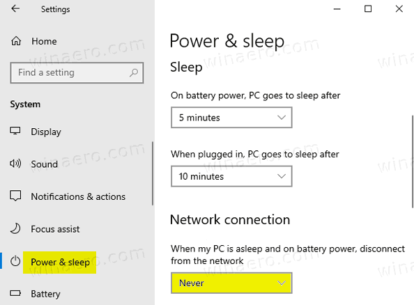 Windows 10 2004 Update - Network Connection Disconnects When Computer Sleeps 27ae8459-755a-4e74-9ede-aa56bb9e9982?upload=true.png