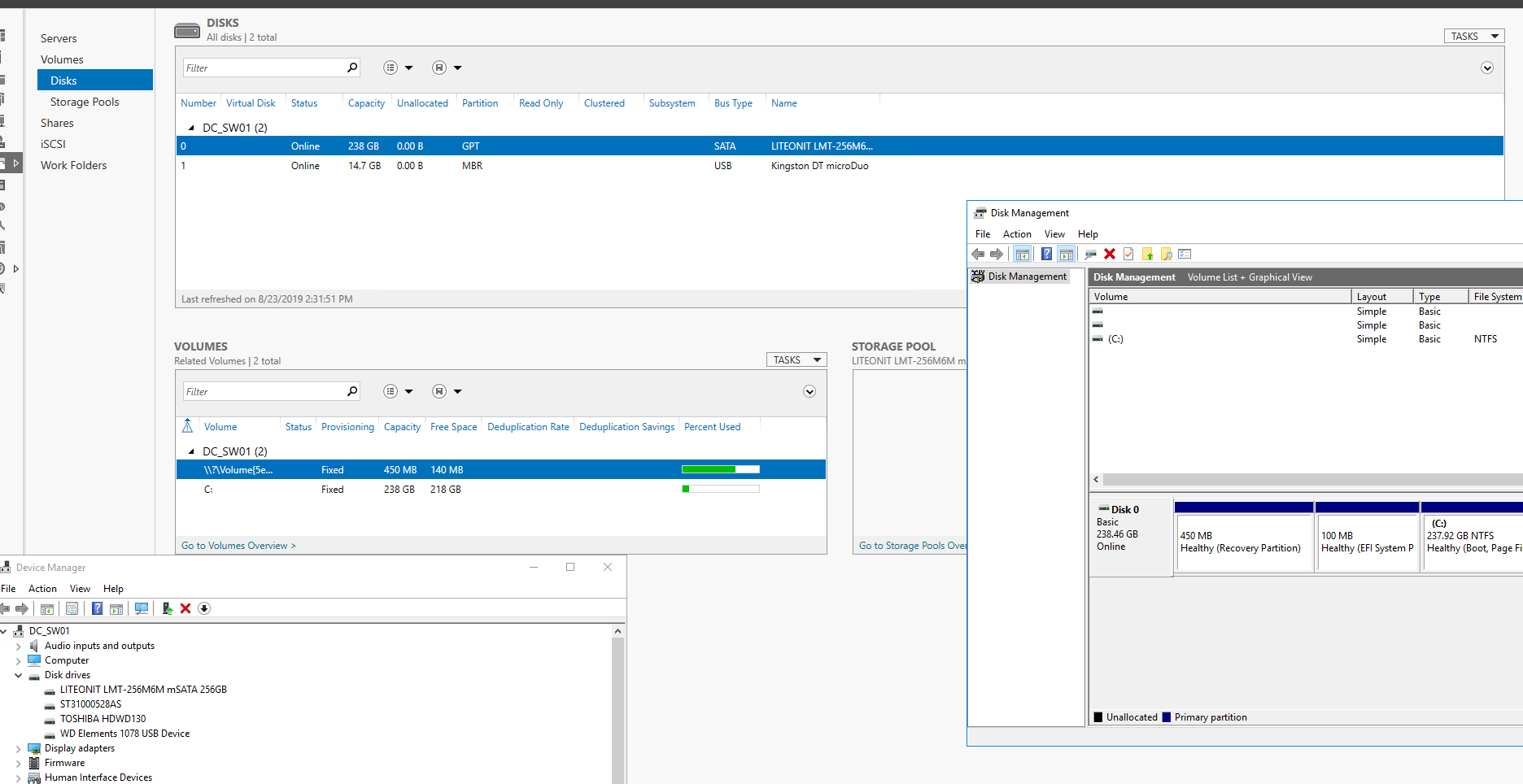 Storage spaces from windows 10 to windows 2016 DC 27baba6d-0058-4d48-b358-921b449f84e3?upload=true.png
