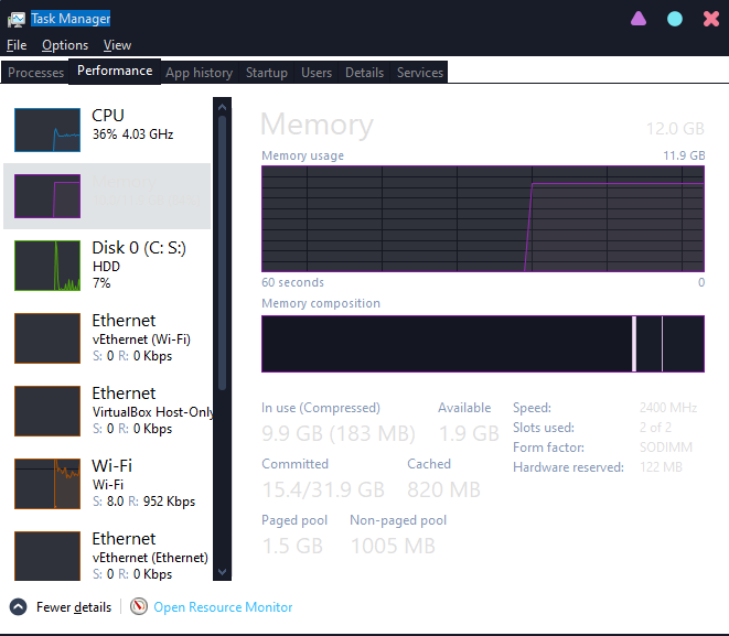 Why is my memory being at 80% and there are few apps running 27bd7f0c-ed7d-4273-9299-1d5828138275?upload=true.png