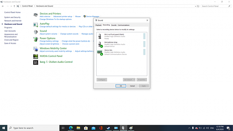 headphones microphone changes to microphone array when connected when i want to use the... 281787d1591261907t-headphones-microphone-not-detected-3.png