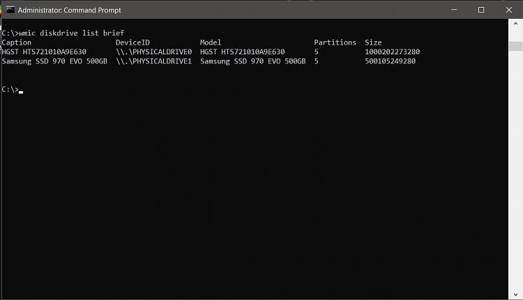 Old pc broke so I’m trying to start completely over but I have a question regarding ssds. 282292d1591541334t-ssd-upgrade-question-regarding-hp-255-g7-laptop-0607-wmic-diskdrive.jpg
