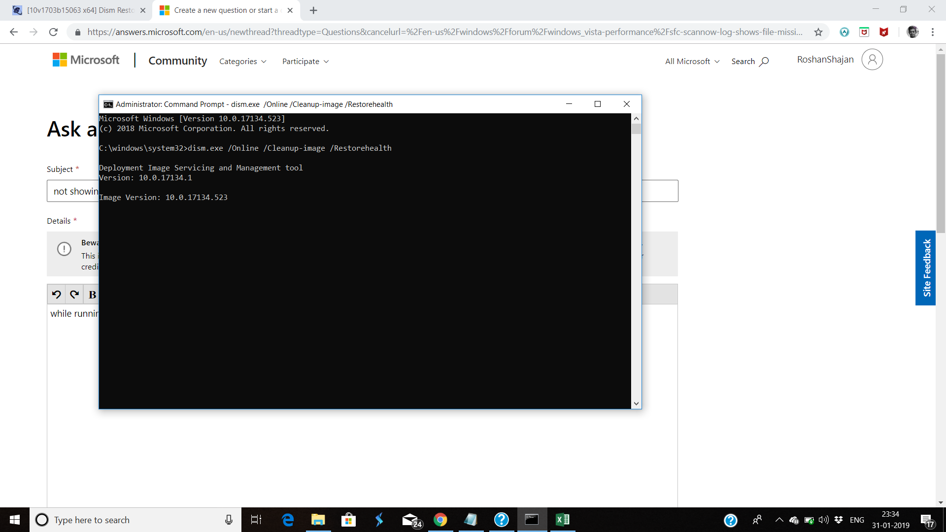 not showing progress while running dism.exe /Online /Cleanup-image /Restorehealth 284330bf-f9a3-4c34-8bbe-e091b05067cd?upload=true.png