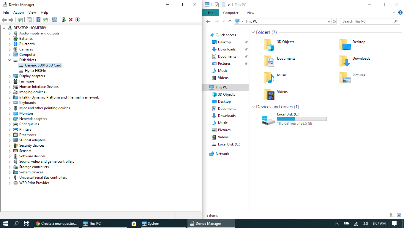 SD Card is recognized, But does not work with Windows. 2851ece9-f06c-4172-aca2-bd998b3a15f3?upload=true.png