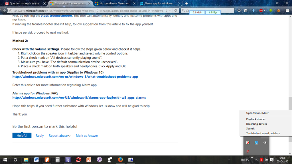 Windows 10 Alarm sets but won't sound 2883ff49-e76c-42a8-95ff-4d1eb851b418.png