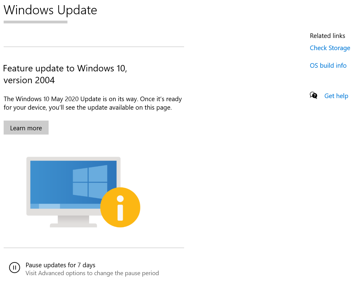 I can't update to Windows 10 version 2004 through Windows update 28a919e5-0bc8-4c11-801a-ab6ba617d47d?upload=true.png