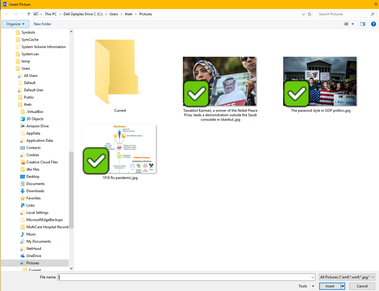 Office products go to the wrong folder for insert picture 28ad50ef-62c6-4f40-8615-e81df133e81f?upload=true.png