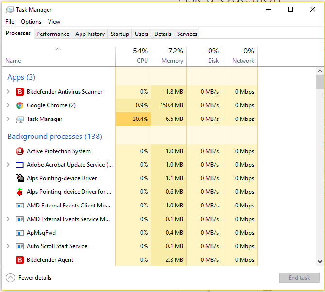 Performance tab in Task Manager says i'm using 66 percent of my ram but the User's tab says... 28c8fc62-7aff-49a1-9290-60cede646765.png