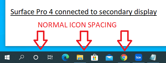 issue with icon spacing on taskbar after surface pro lid closure 28d2f377-6698-4410-b227-10d8ca3f3547?upload=true.png