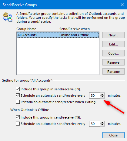 I cannot receive emails from the scanner to my outlook since the update, it receives... 290511d1596221742t-not-receiving-emails-outlook-2013-except-when-toggling-offline-mode-image.png