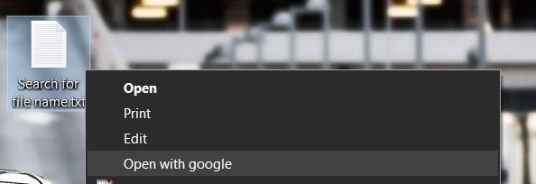The context menu has dropped the option to sync with Google Drive 290855d1596391650t-add-google-search-option-right-click-context-menu-4.jpg