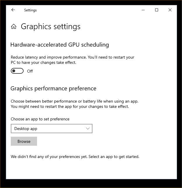 After enabling hardware-accelerated GPU scheduling and restarted, no internet browsers will... 292674d1597305239t-hardware-accelerated-gpu-scheduling-really-worth-image1.png