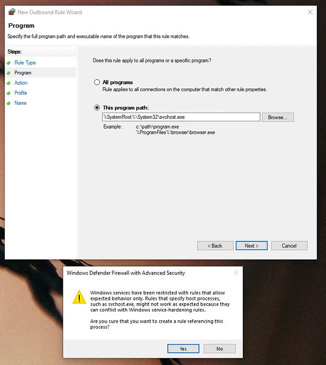 Mcafee has detected an outbound connection from c:\windows\system32\svchost.exe to a URL. 292853d1597389005t-how-allow-windows-update-outbound-connection-svchost.png