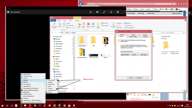Why do Music Pictures Videos Camera Roll keep appearing in Libraries win11 29488d1485953986t-libraries-camera-roll-saved-pictures-keep-resurrecting-005.png