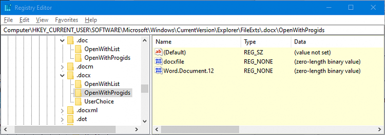 How can I add custom Explorer menu bar items the way OneDrive does? 294983d1598624540t-can-i-customize-list-suggest-apps-open-menu-regedit-doc-open-docx.png